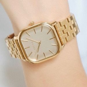 Breda Watch - The Visser Style #1737A 35mm 18K Gold-Plated Case (worn once)